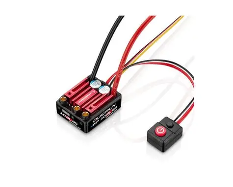 Hobbywing Quicrun Wp 10Bl80 Waterproof Rock Crawler Sensorless Brushless Esc W/Xt60 Connector 1