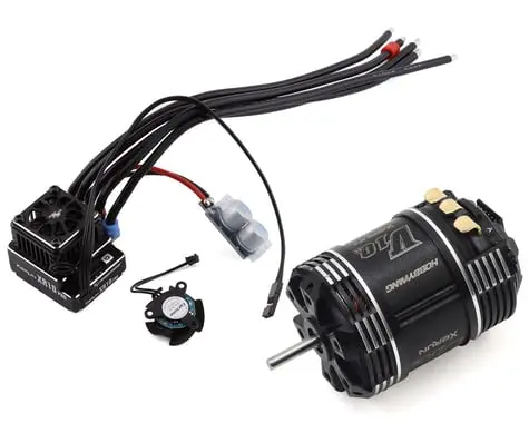 Hobbywing Xr10 Pro G2s Sensored Brushless Esc/V10 G3 Motor Combo (6.5T) 1
