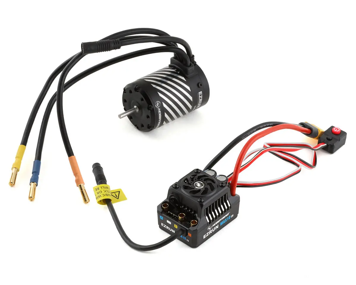 Hobbywing Ezrun Max10 G2 80A & 3652Sd Motor Combo 5400Kv G3 Sensored 1