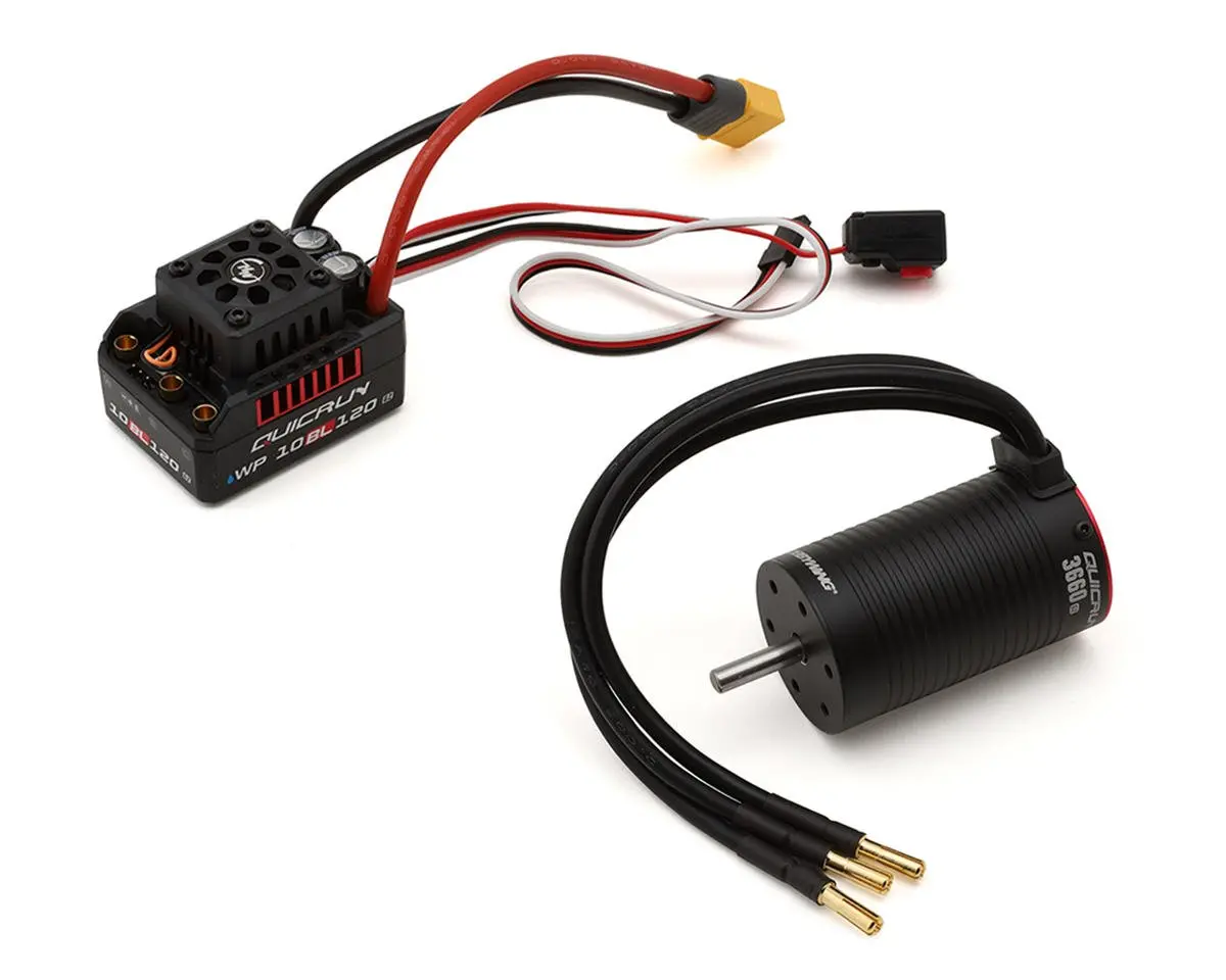 Hobbywing Quicrun 10Bl120 G2 Sensorless Brushless Esc/3660Sl Motor Combo (3700Kv) 1
