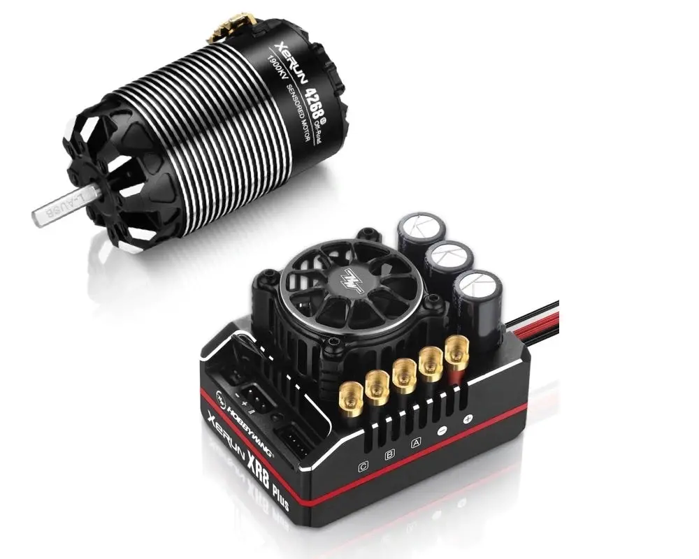 Hobbywing Xr8 Plus Combo G2s Esc + 4268 G3 Motor (1900Kv) 1