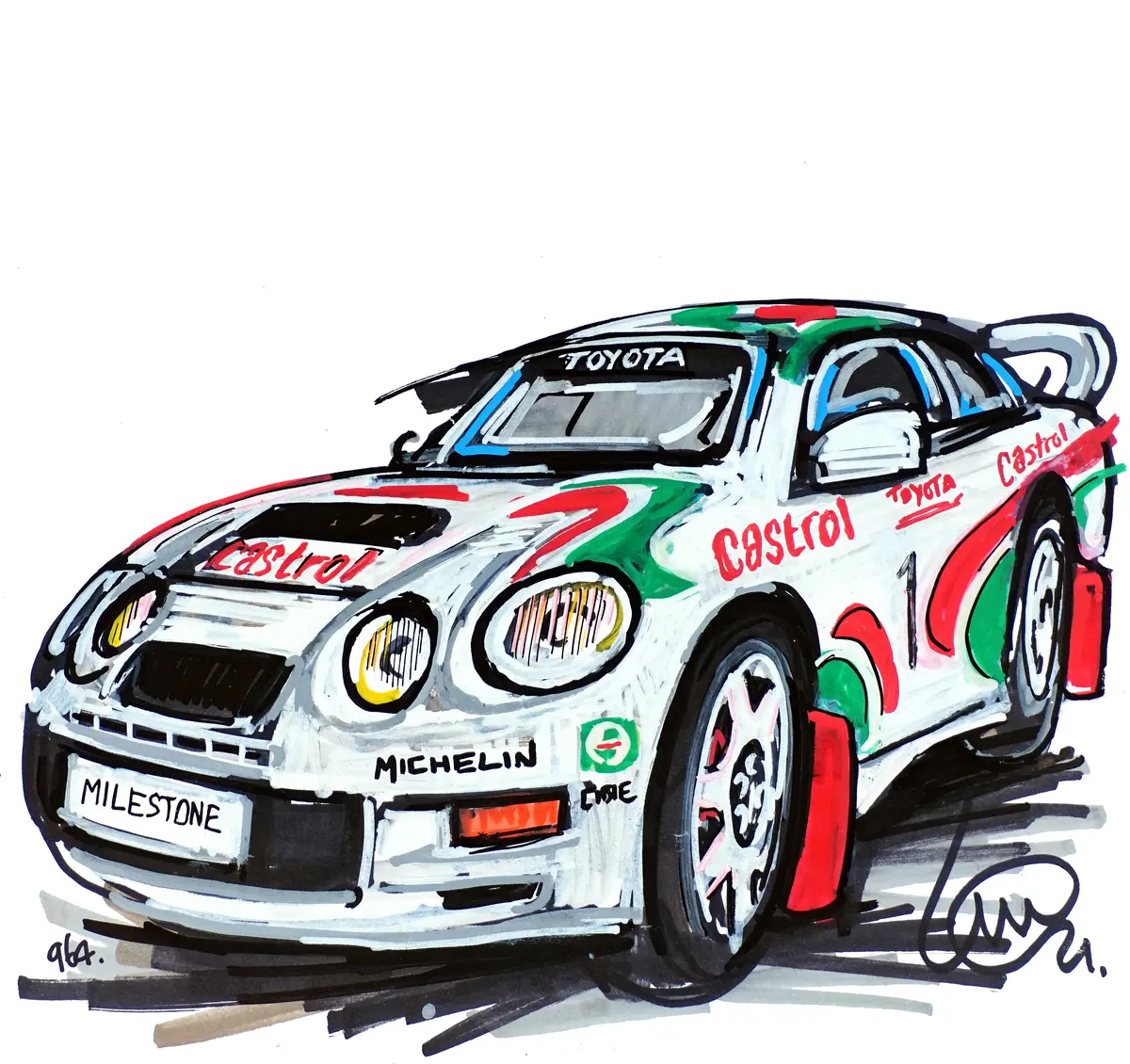 #Continuouscar No. 964 | Toyota Celica Gt-Four 1
