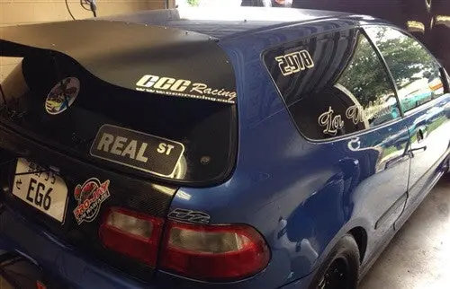 CCC Racing EG Hatch Outlaw Drag Wing Kit