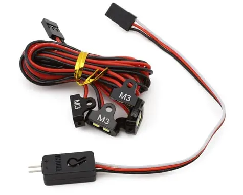 Injora 1/10 Rock Crawler Led Rock Light Kit (White) (4) W/Light Controller 1