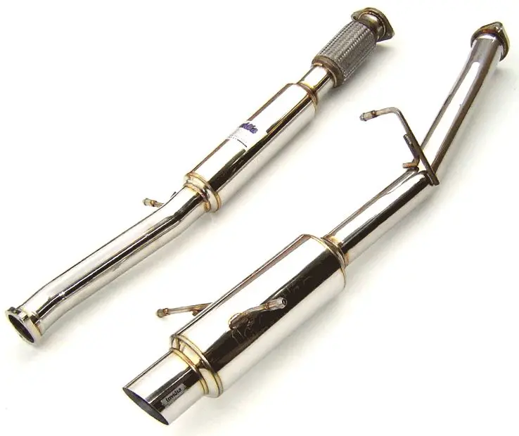 Invidia - Subaru 02-07 Wrx 04-07 Sti - 76Mm N1 Regular Stainless Steel Tip Cat-Back Exhaust 1