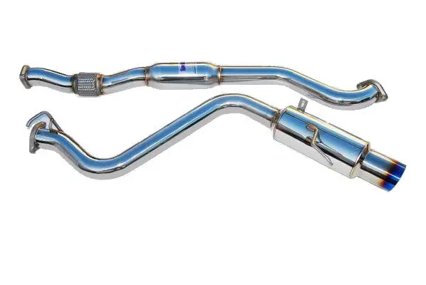 Invidia - Subaru 08-14 Wrx / 09-10 Impreza Gt - 76Mm (101Mm Tip) Regular Titanium Tip Cat-Back Exhaust 1