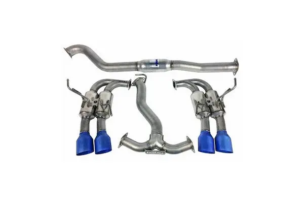 Invidia - Subaru 11-14 Wrx & Sti  - Gemini 80Mm Full Titanium 101Mm Quad Tip Cat-Back Exhaust 1