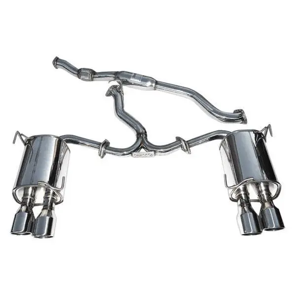 Invidia - Subaru 11-14 Sti & Wrx - 76Mm Q300 Stainless Steel Tip Cat-Back Exhaust 1