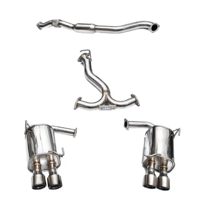 Invidia - Subaru 15-21 Sti- Stainless Steel Quad Tip Cat-Back Exhaust System 1
