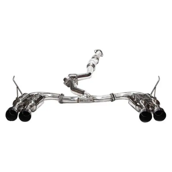 Invidia - Subaru 15-21 Wrx/Sti - Gemini R400 Stainless Steel Cat-Back Exhaust System With Quad Titanium Rear Exit 1