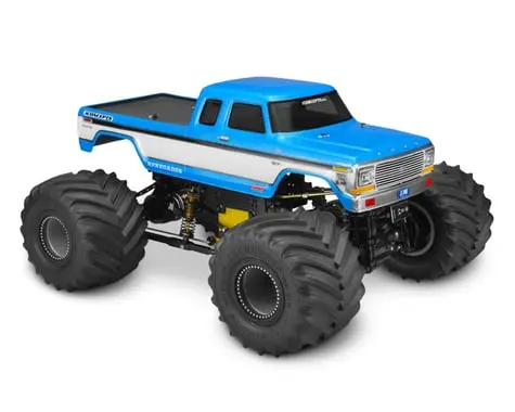 Jconcepts 1979 F250 Supercab Monster Truck Body W/Bumpers (Clear) 1