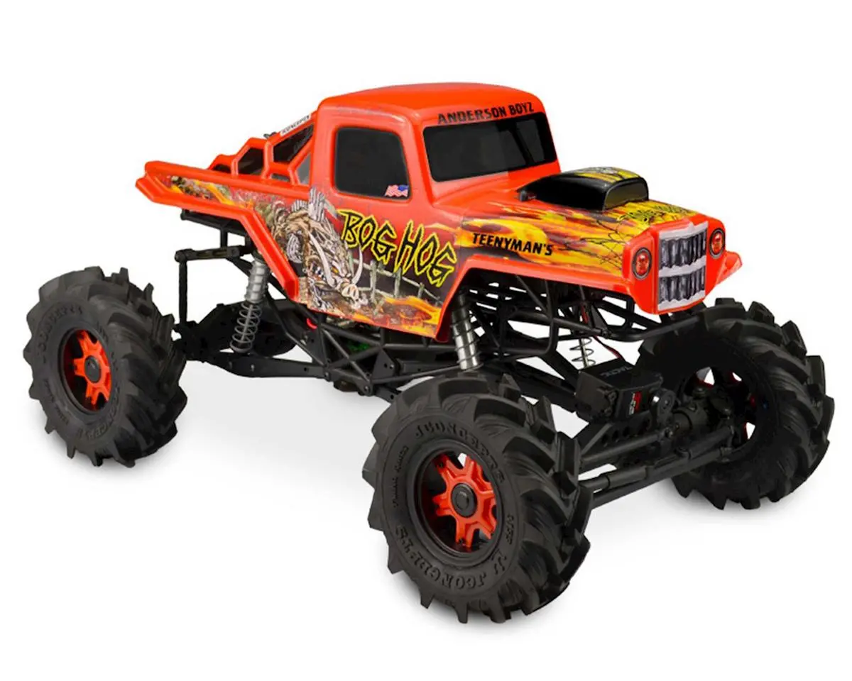 Jconcepts Axial Smt10 Bog Hog Mega Monster Truck Body (Clear) 1
