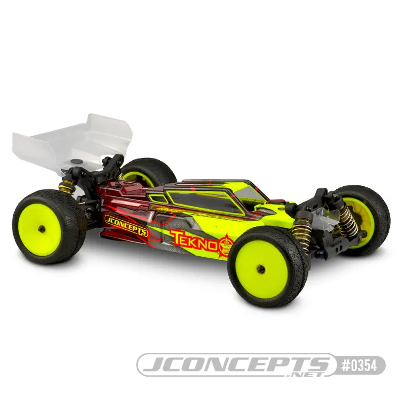Jconcepts F2 - Tekno Eb410 Body W/Aero S-Type Wing 1