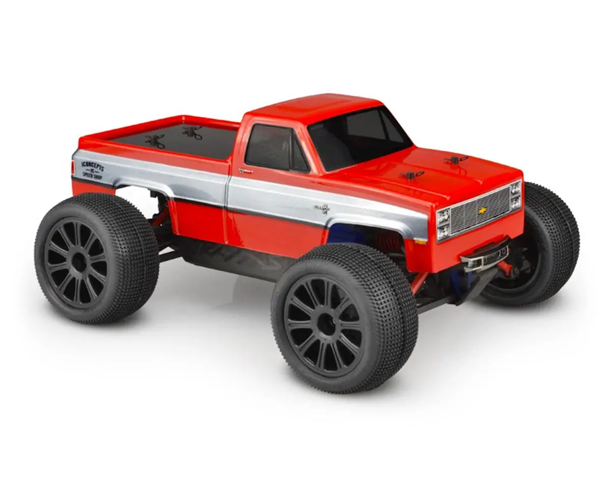 Jconcepts Traxxas 1/16 E-Revo 1982 Gmc K10 Body (Clear) 1