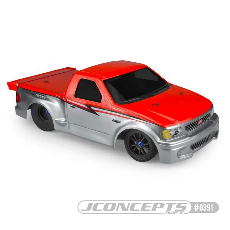 Jconcepts 1999 Ford F-150 Lightning Street Eliminator Body (Clear) 1