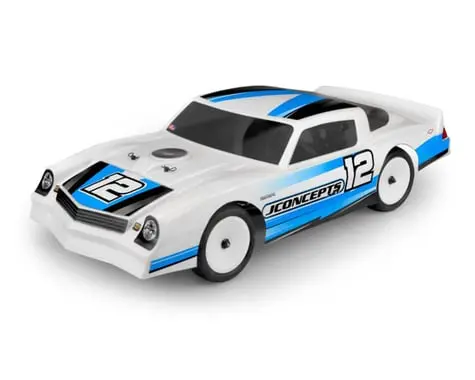Jconcepts 1978 Chevy Camaro Street Stock Dirt Oval Body (Clear) 1