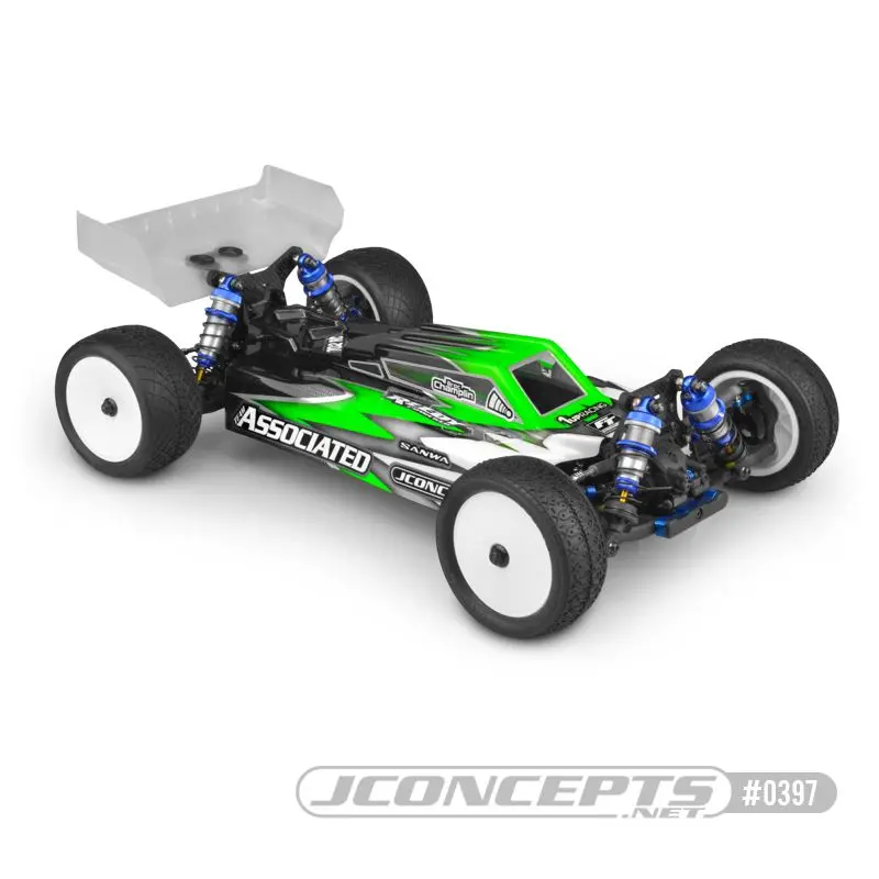 Jconcepts Rc10 B74 "F2" Body W/S-Type Wing (Clear) 1