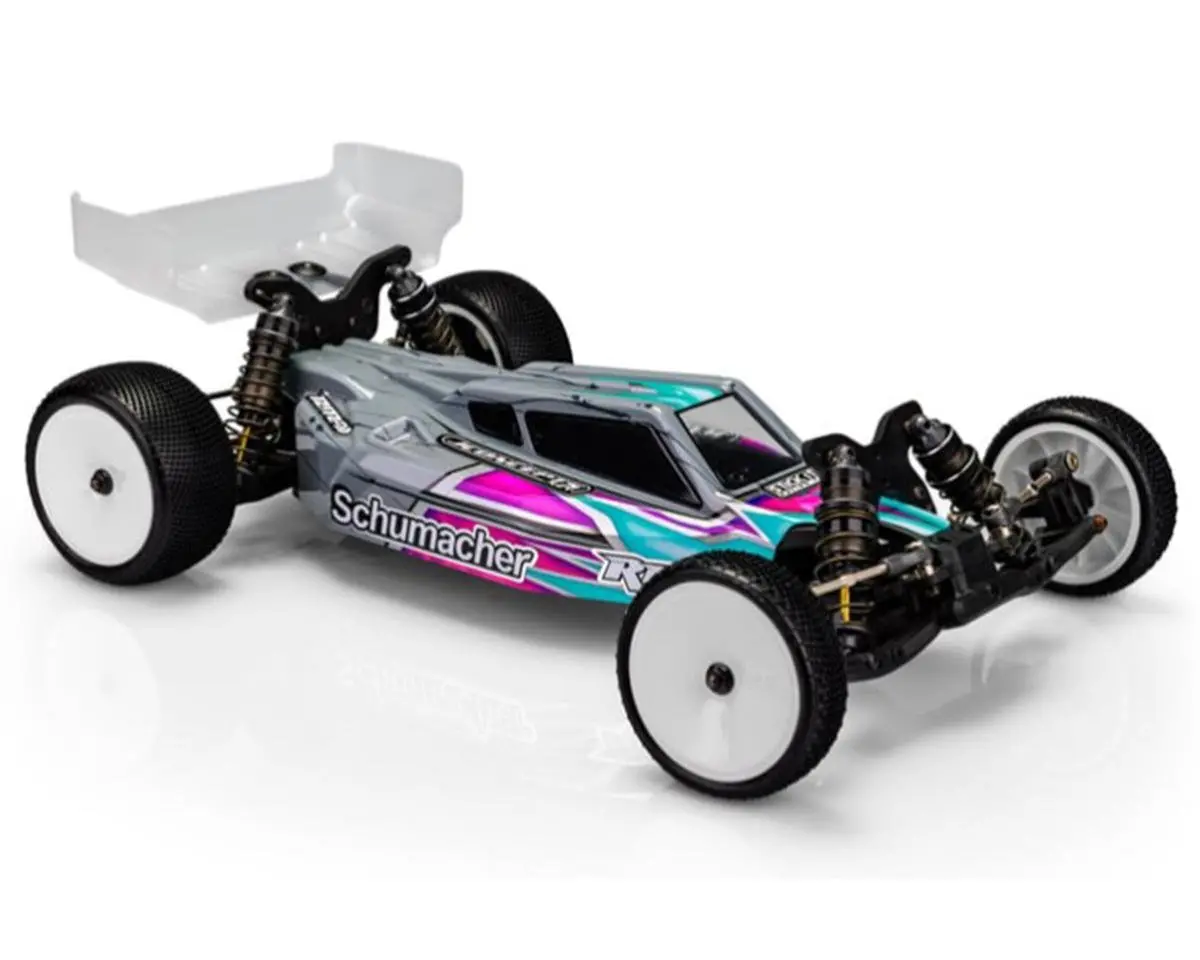 Jconcepts Schumacher Ld3 "S2" Body (Clear) (Light Weight) W/Carpet, Turf & Dirt Wing 1
