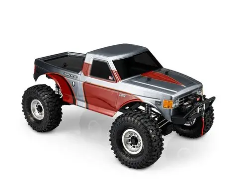 Jconcepts Tucked 1989 Ford F-250 Scale Rock Crawler Body (Clear) (12.3") 1