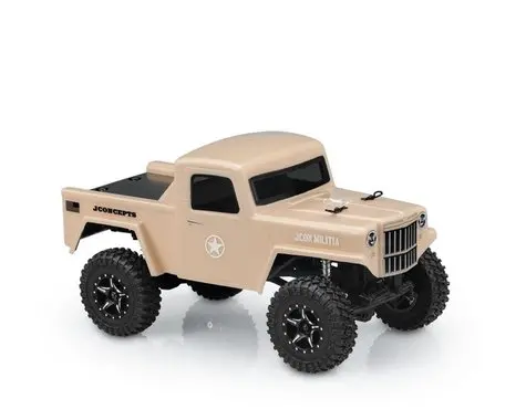 Jconcepts Axial Scx24 Jci Creep Mini Crawler Body (Clear) 1