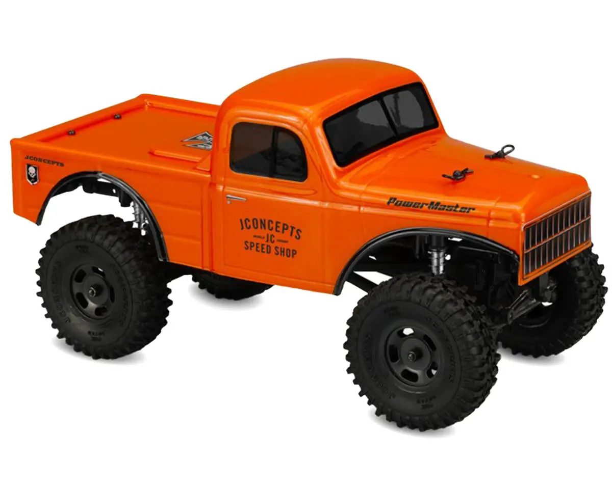 Jconcepts Axial Scx24 Power Master Mini Crawler Body (Clear) 1