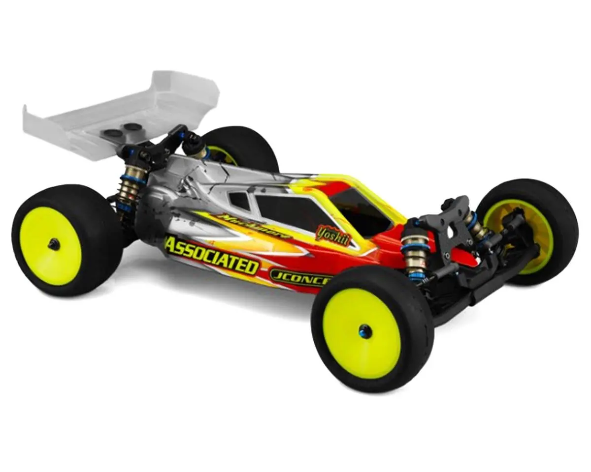 Jconcepts Rc10 B6.4/B6.4D "P2" Buggy Body W/Carpet Wing (Clear) (Lightweight) 1