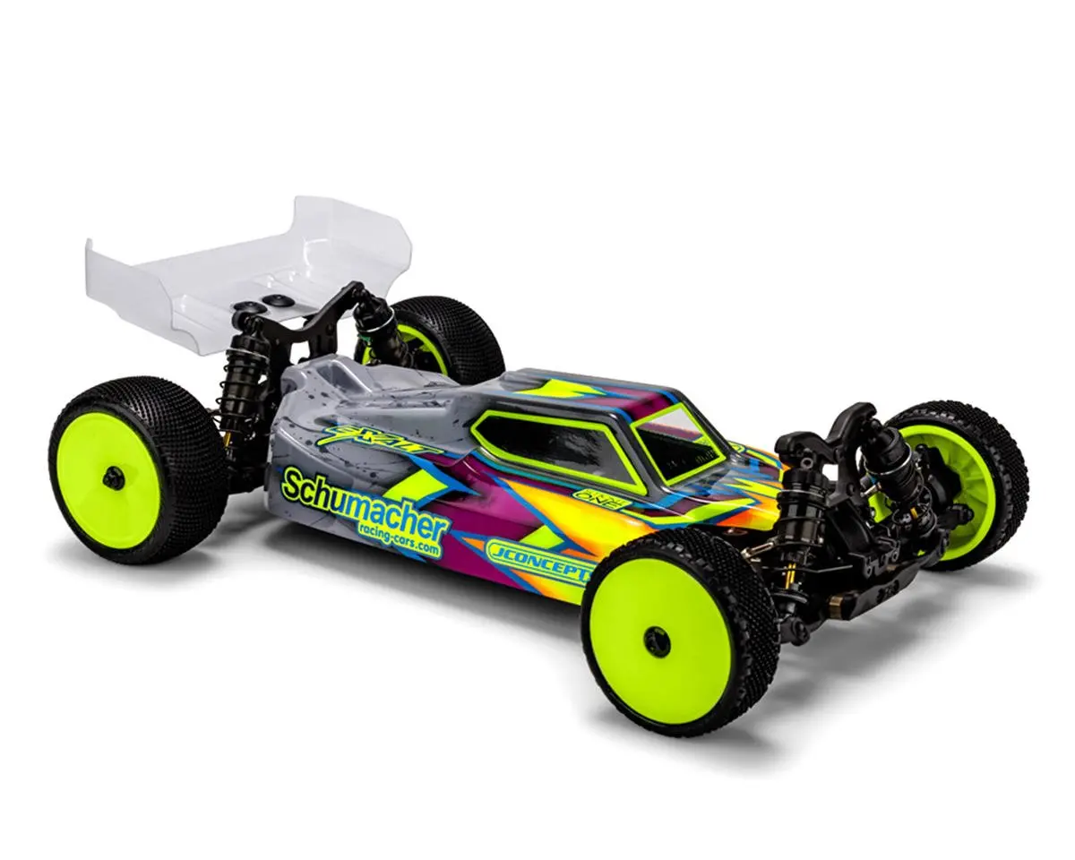 Jconcepts Schumacher Cat Pb "S15" 1/10 Buggy Body (Clear) W/Two Wings 1