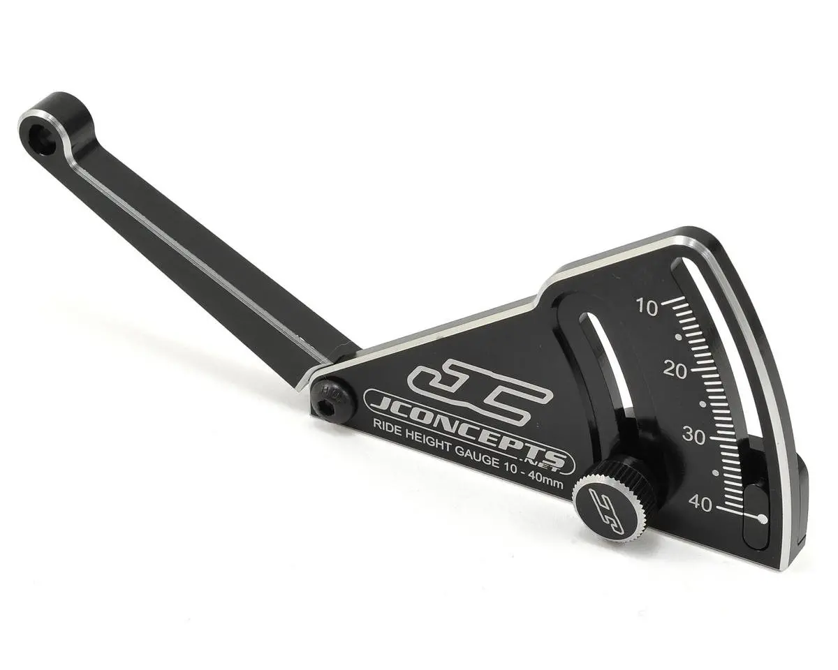 Jconcepts Aluminum Ride Height Gauge (10-40Mm) (Black) 1