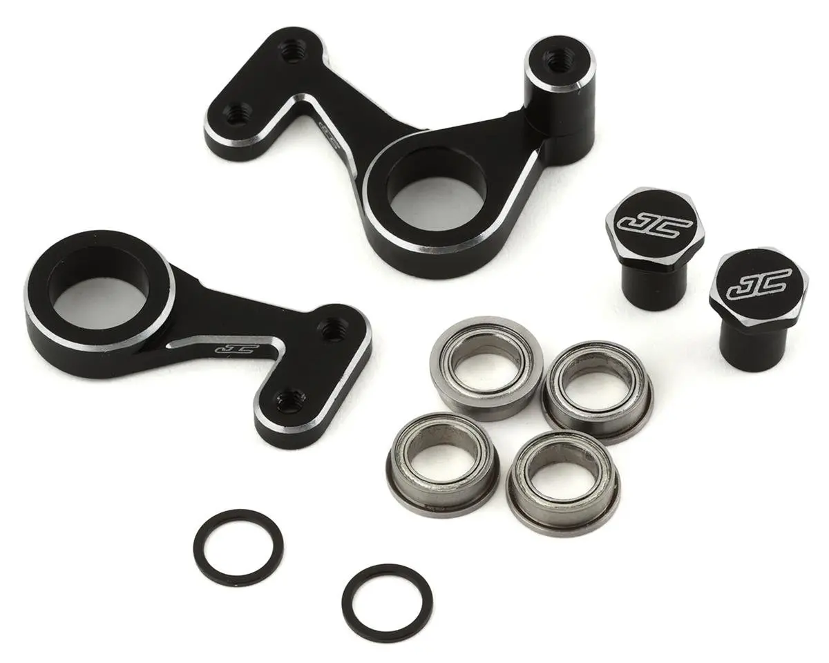 Jconcepts Rc10 Classic Aluminum Steering Bell Crank (Black) 1