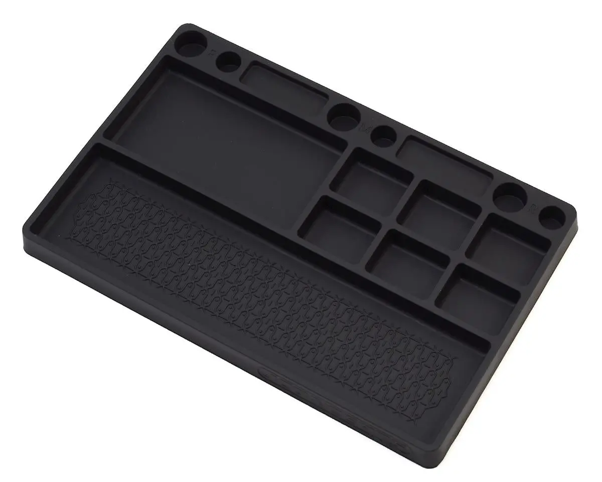 Jconcepts Rubber Parts Tray (Black) 1