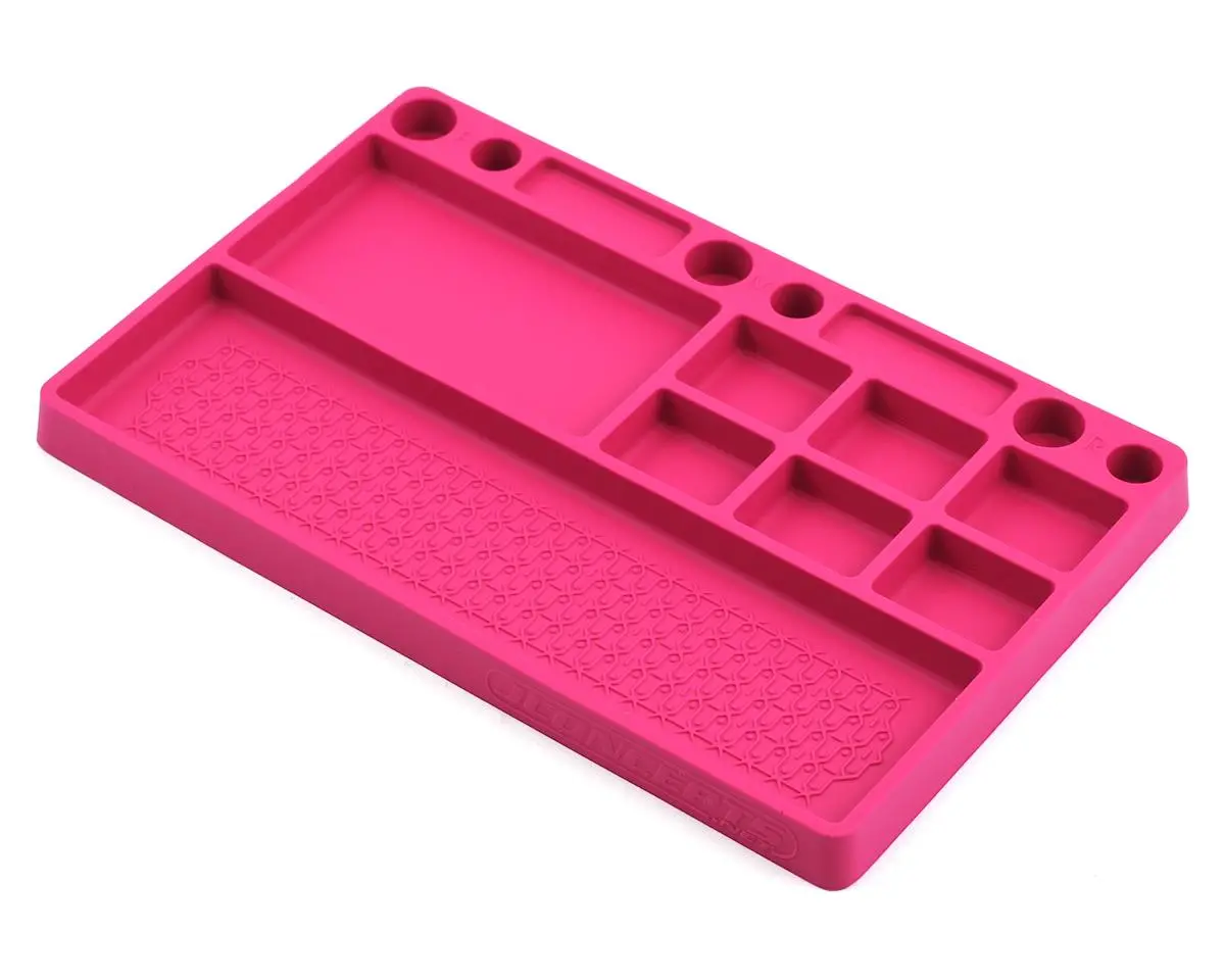 Jconcepts Rubber Parts Tray (Pink) 1