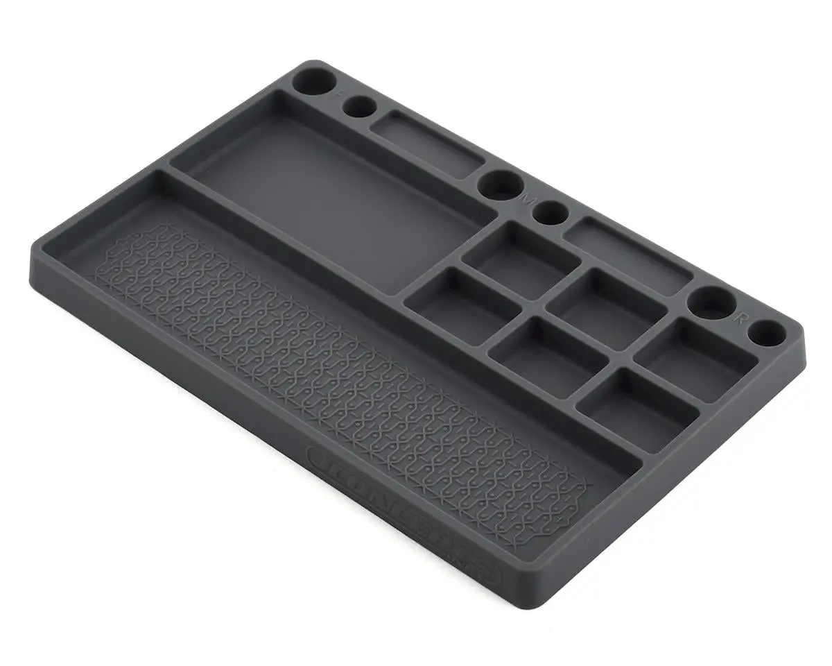 Jconcepts Rubber Parts Tray (Grey) 1