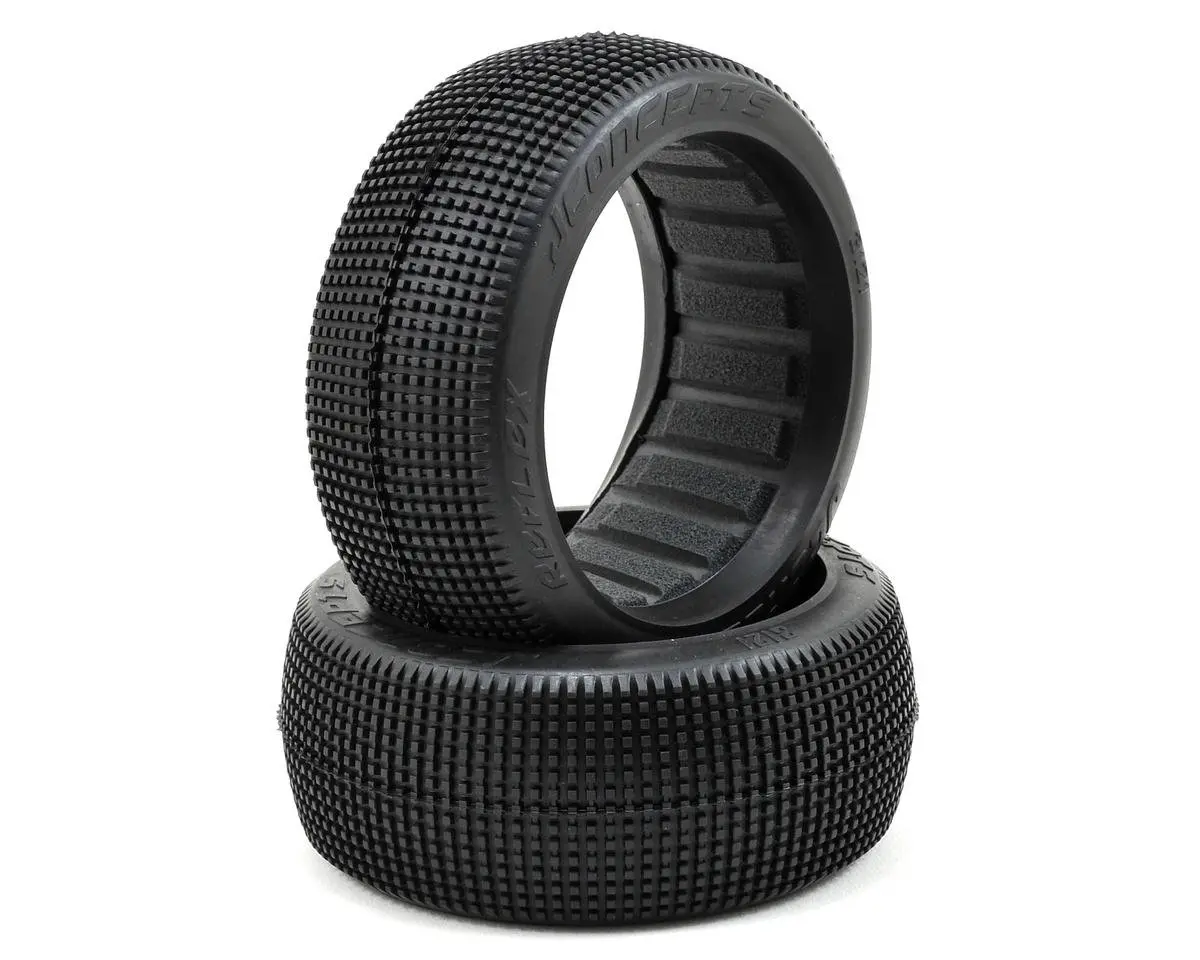 Jconcepts Reflex 1/8 Buggy Tires (2) (Green) 1