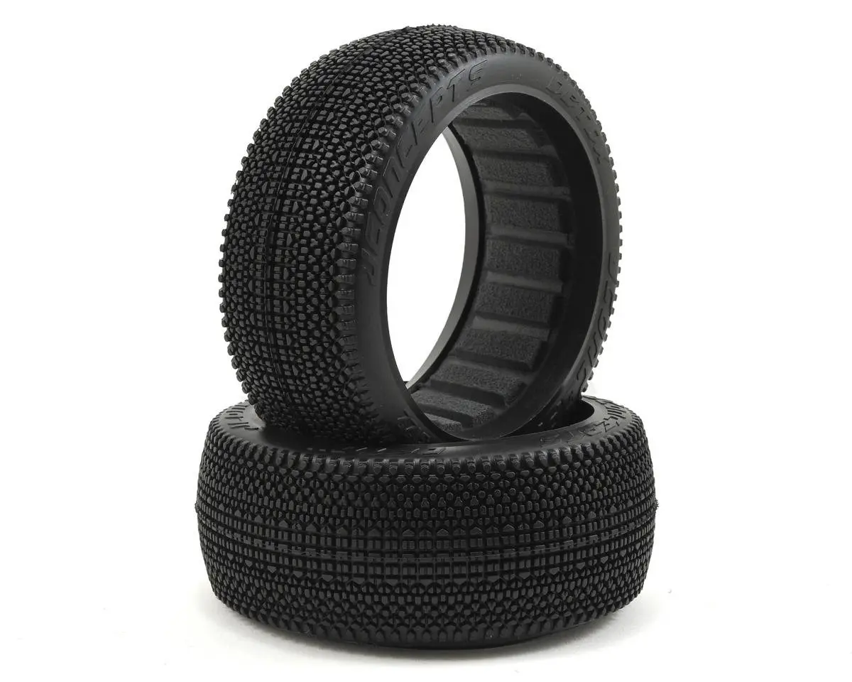 Jconcepts Detox 1/8 Buggy Tires (2) (Green) 1