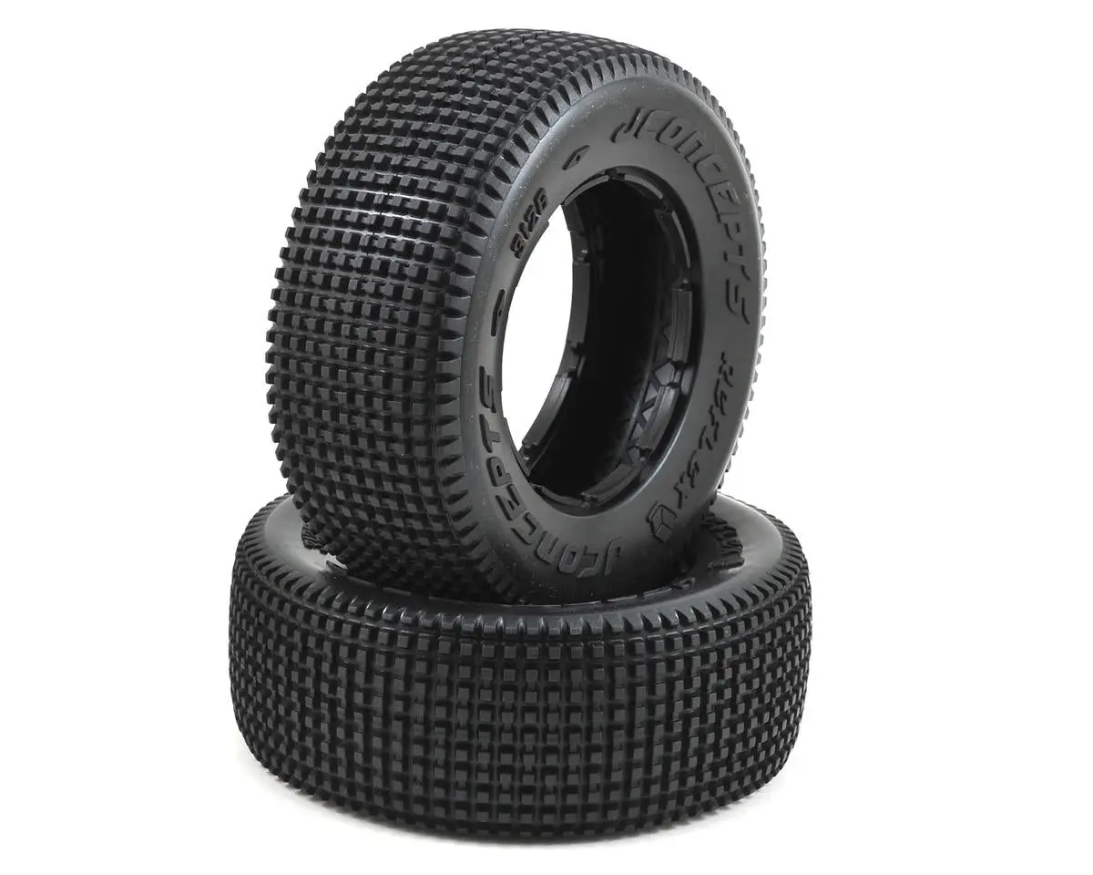Jconcepts Reflex 1/5 Scale Off-Road Truck Tires (2) (No Foam) (Yellow) 1