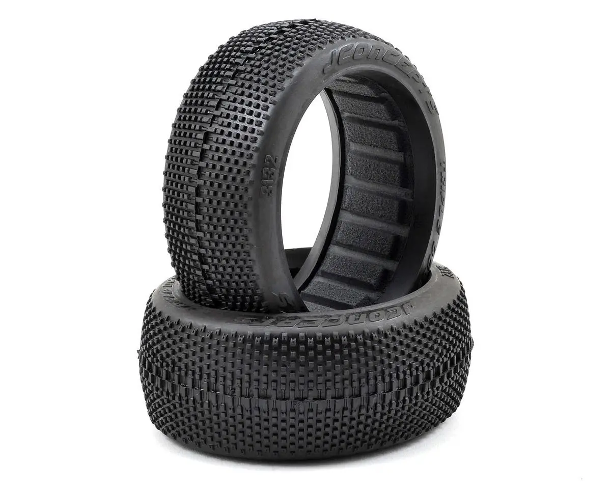 Jconcepts Triple Dees 1/8Th Buggy Tires (2) (Green) 1
