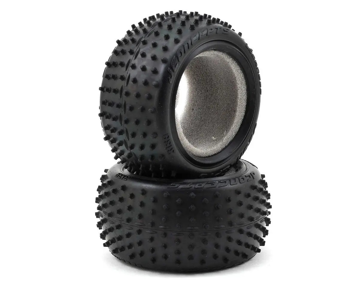 Jconcepts Lockness Carpet 2.2" Rear Buggy Tires (2) (Pink) 1