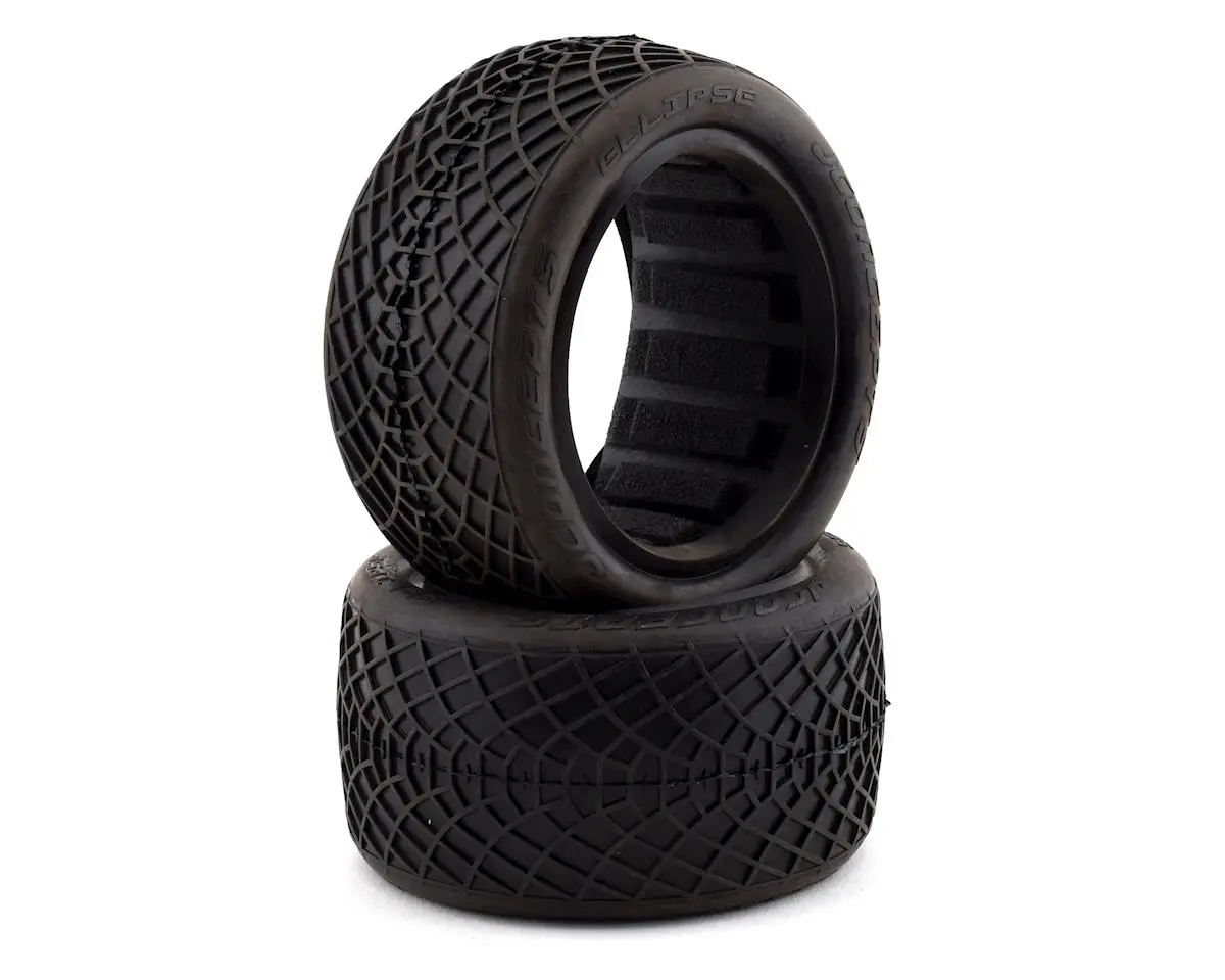Jconcepts Ellipse 2.2" Rear 1/10 Buggy Tires (2) (Black) 1