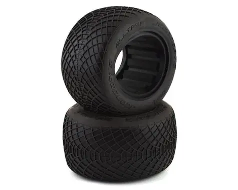 Jconcepts Ellipse 2.2" 1/10 Stadium Truck Tires (2) (Blue) 1
