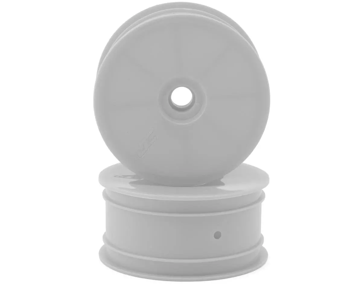 Jconcepts Rc10t Mono Narrow Front Wheel (White) (2) 1
