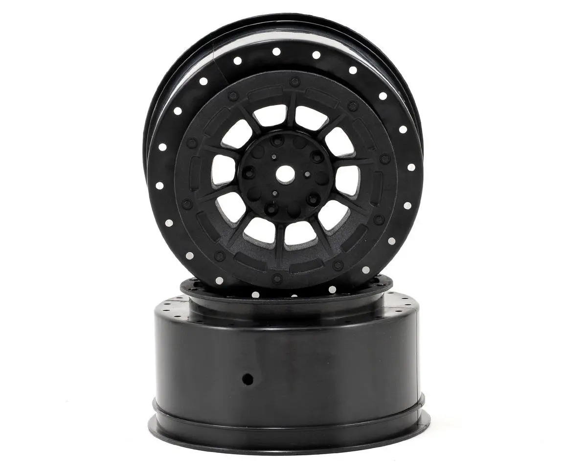 Jconcepts 12Mm Hex Hazard Short Course Wheels W/3Mm Offset (Black) (2) (Sc5m) 1