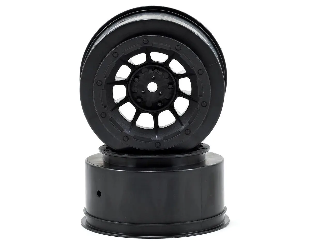 Jconcepts 12Mm Hex Hazard Short Course Wheels (Black) (2) (Slash Front) 1