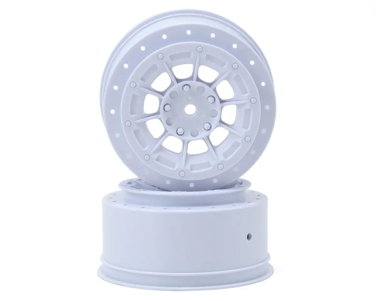 Jconcepts 12Mm Hex Hazard Short Course Wheels (White) (2) (Ten-Scte) 1