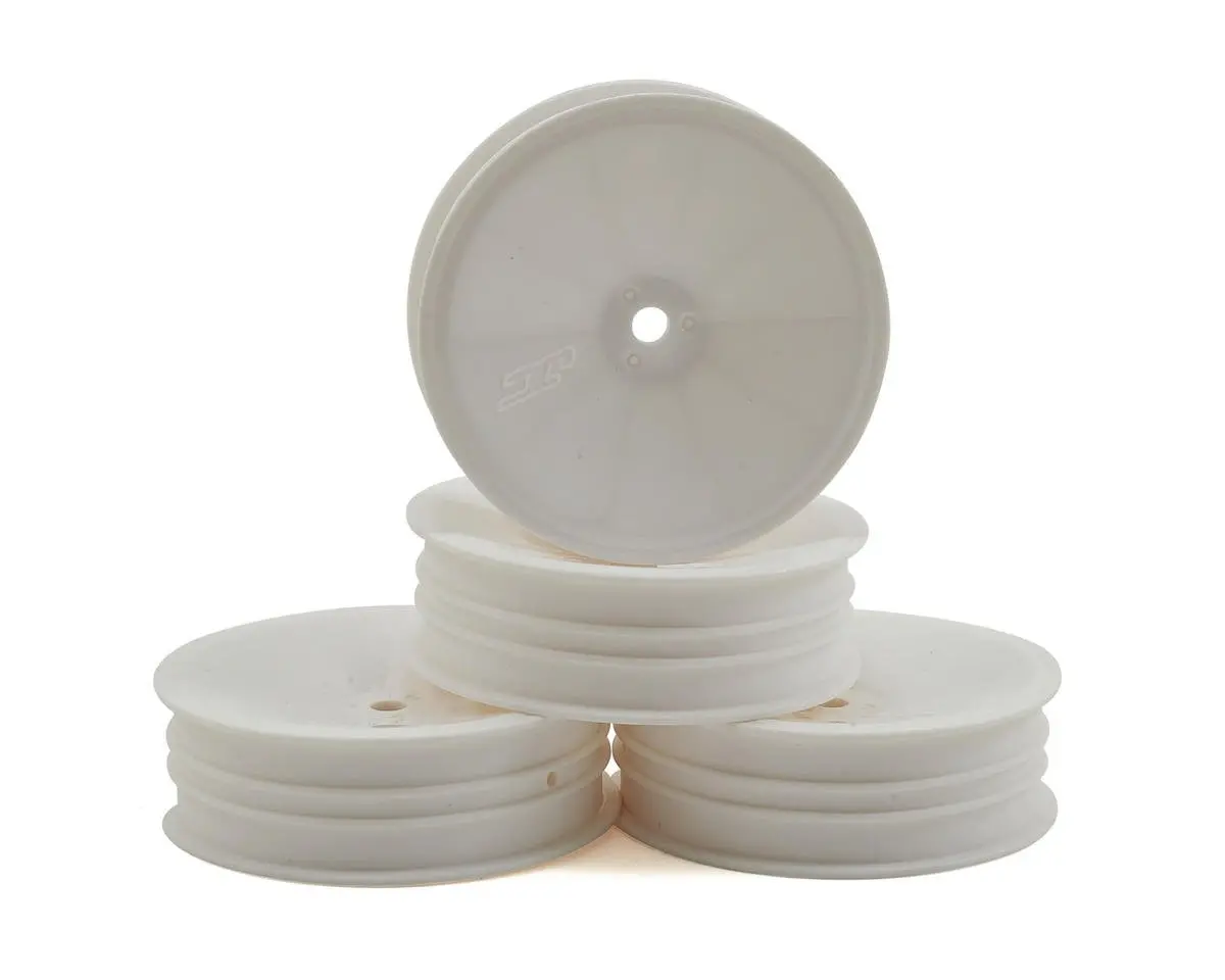 Jconcepts 12Mm Hex Mono 2.2 "Slim" Front Wheels (4) (B6/Rb6/Srx2/Yz2) (White) 1