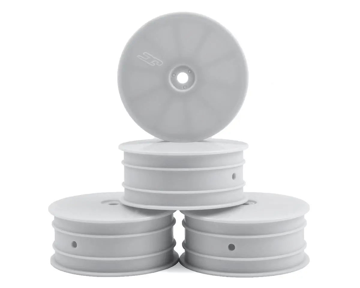 Jconcepts 12Mm Hex Mono Front Wheel (White) (4) (B74) 1