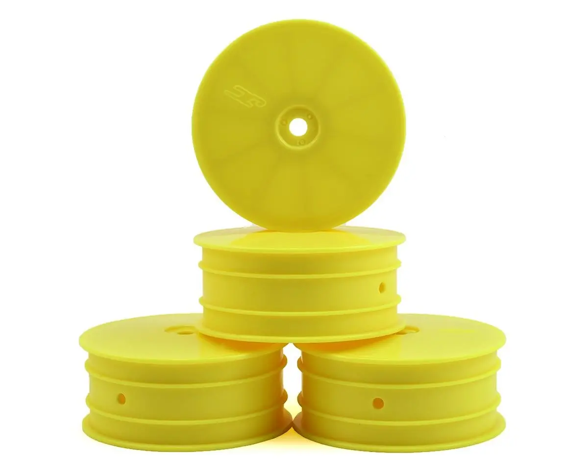 Jconcepts 12Mm Hex Mono Front Wheel (Yellow) (4) (B74) 1