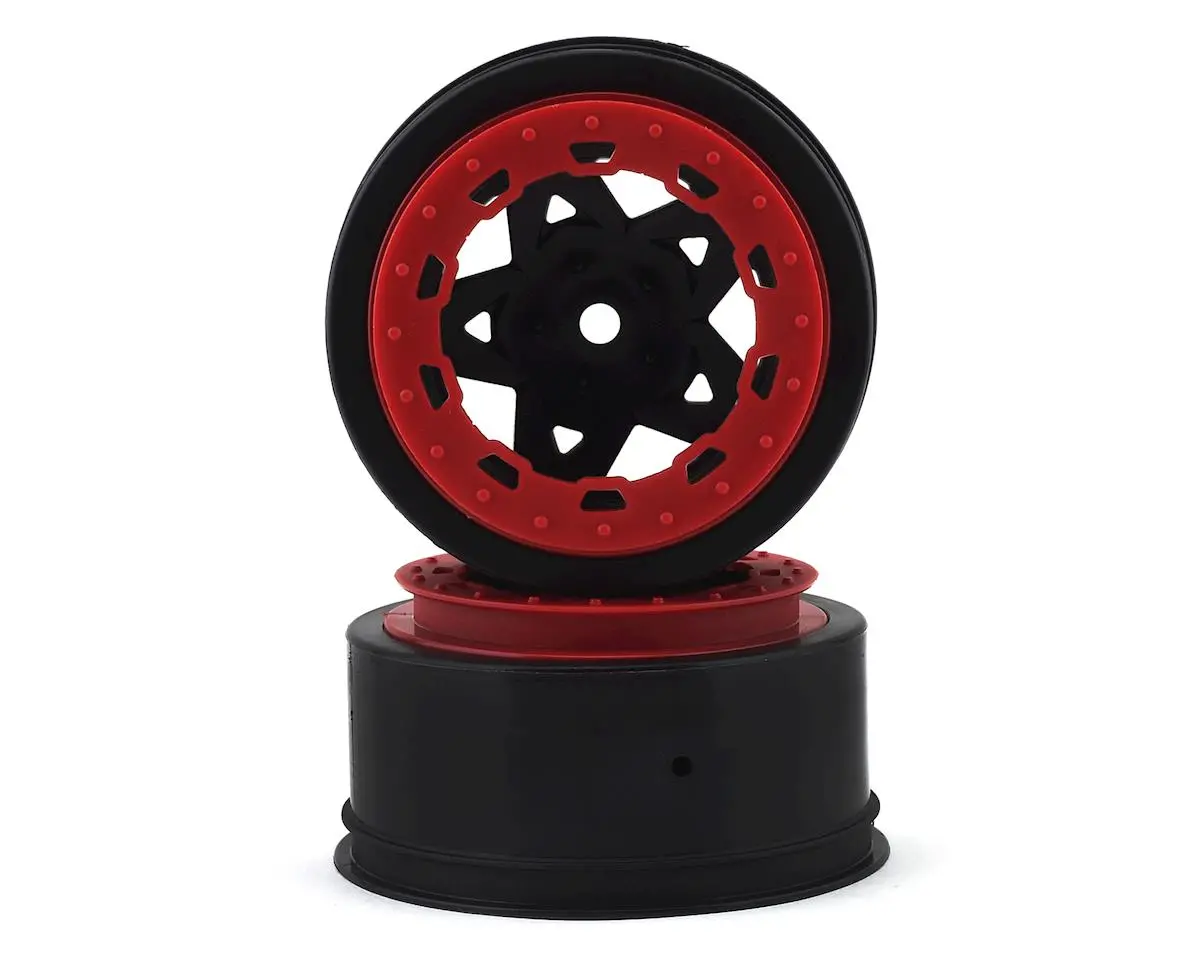 Jconcepts Tremor Short Course Wheels (Black) (2) (Slash Rear) W/12Mm Hex 1