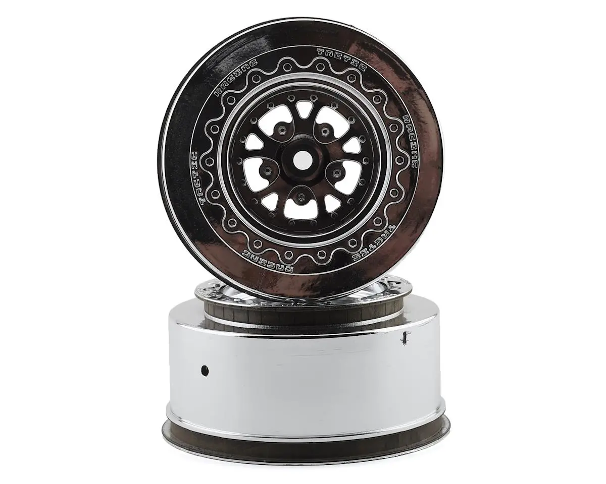 Jconcepts Tactic Street Eliminator Rear Drag Racing Wheels (2) (Chrome) 1