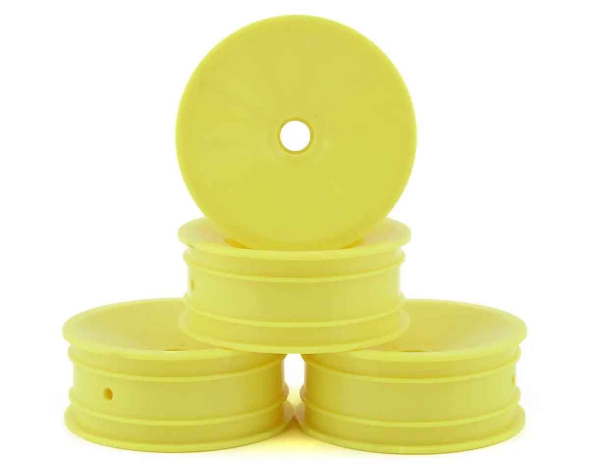 Jconcepts Mono 2.2 Bearing Front Wheels (Yellow) (4) (Rc10) 1