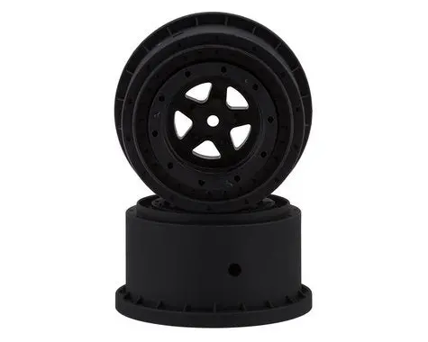 Jconcepts Starfish Mambo Beadlock Street Eliminator Rear Drag Wheels (Black) (2) W/12Mm Hex 1